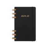 Kalendarz akademicki na spirali MOLESKINE lipiec 2024 - czerwiec 2025, L, miękka oprawa, 15x21cm, czarny