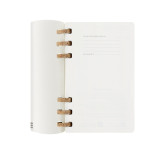 Kalendarz akademicki na spirali MOLESKINE lipiec 2024 - czerwiec 2025, L, miękka oprawa, 15x21cm, czarny