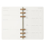 Kalendarz akademicki na spirali MOLESKINE lipiec 2024 - czerwiec 2025, L, miękka oprawa, 15x21cm, czarny