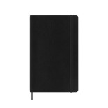 Kalendarz dzienny MOLESKINE 2024/25, 18M, L, miękka oprawa, 13x21cm, czarny
