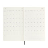 Kalendarz dzienny MOLESKINE 2024/25, 18M, L, miękka oprawa, 13x21cm, czarny