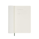 Kalendarz dzienny MOLESKINE 2025, 12M, L, miękka oprawa, 13x21cm, myrtle green