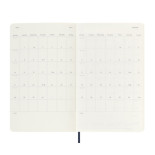 Kalendarz dzienny MOLESKINE 2025, 12M, L, miękka oprawa, 13x21cm, sapphire blue