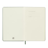 Kalendarz dzienny MOLESKINE 2025, 12M, L, twarda oprawa, 13x21cm, myrtle green