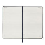 Kalendarz dzienny MOLESKINE 2025, 12M, L, twarda oprawa, 13x21cm, sapphire blue
