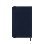 Kalendarz dzienny MOLESKINE 2025, 12M, L, twarda oprawa, 13x21cm, sapphire blue
