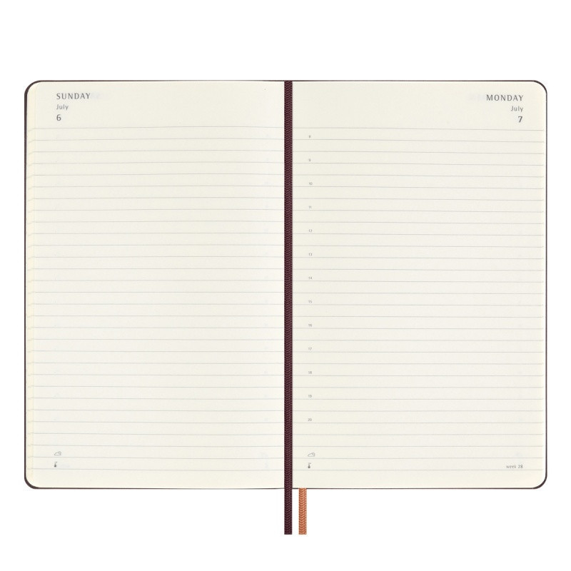 Kalendarz dzienny MOLESKINE 2025, 12M, L, Harry Potter Accio, edycja limitowana, 13x21cm