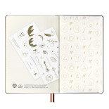 Kalendarz dzienny MOLESKINE 2025, 12M, L, Harry Potter Accio, edycja limitowana, 13x21cm
