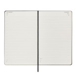 Kalendarz dzienny MOLESKINE 2025, 12M, L, twarda oprawa, 13x21cm, czarny