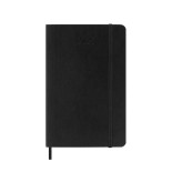 Kalendarz dzienny MOLESKINE 2025, 12M, P, miękka oprawa, 9x14cm, czarny