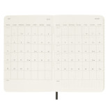 Kalendarz dzienny MOLESKINE 2025, 12M, P, miękka oprawa, 9x14cm, myrtle green