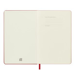 Kalendarz dzienny MOLESKINE 2025, 12M, P, twarda oprawa, 9x14cm, scarlet red