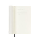 Kalendarz miesięczny MOLESKINE 2025, 12M, L, miękka oprawa, 13x21cm, czarny