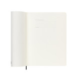 Kalendarz miesięczny MOLESKINE 2025, 12M, XL, miękka oprawa, 19x25cm, czarny