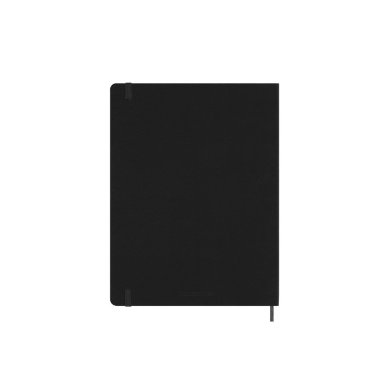 Kalendarz MOLESKINE Pro Smart 2025, 12M, XL, twarda oprawa, 19x25cm, czarny