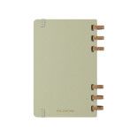 Kalendarz na spirali MOLESKINE 2025, 12M, L, twarda oprawa, 13x21cm, crush kiwi