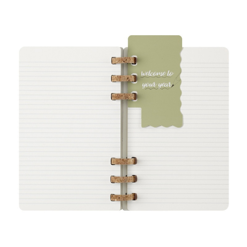 Kalendarz tygodniowy i miesięczny na spirali MOLESKINE 2025, 12M, L, miękka oprawa, 13x21cm, czarny