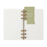 Kalendarz tygodniowy i miesięczny na spirali MOLESKINE 2025, 12M, L, miękka oprawa, 13x21cm, czarny