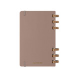 Kalendarz tygodniowy i miesięczny na spirali MOLESKINE 2025, 12M, L, twarda oprawa, 13x21cm, crush almond