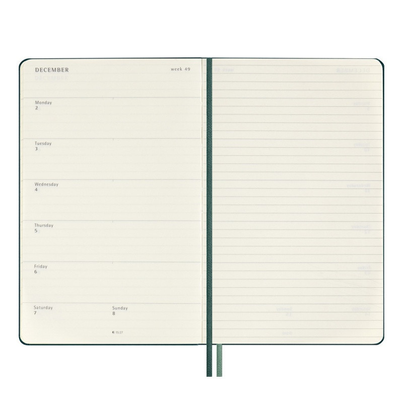 Kalendarz tygodniowy MOLESKINE 2024/25, 18M, L, Harry Potter Alhomora, edycja limitowana, 13x22cm