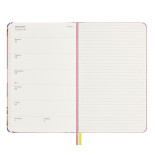 Kalendarz tygodniowy MOLESKINE 2024/25, 18M, L, Sakura Maruko, edycja limitowana, 13x22cm