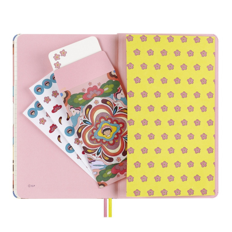 Kalendarz tygodniowy MOLESKINE 2024/25, 18M, L, Sakura Maruko, edycja limitowana, 13x22cm