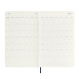 Kalendarz tygodniowy MOLESKINE 2024/25, 18M, L, miękka oprawa, 13x21cm, sapphire blue