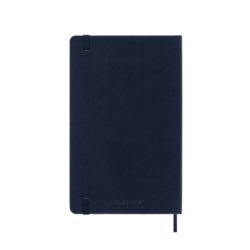 Kalendarz tygodniowy MOLESKINE 2024/25, 18M, L, twarda oprawa, 13x21cm, sapphire blue