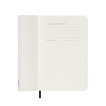 Kalendarz tygodniowy MOLESKINE 2024/25, 18M, P, miękka oprawa, 9x14cm, czarny