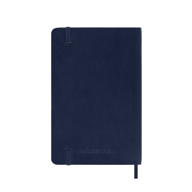 Kalendarz tygodniowy MOLESKINE 2024/25, 18M, P, miękka oprawa, 9x14cm, sapphire blue