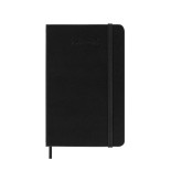 Kalendarz tygodniowy MOLESKINE 2024/25, 18M, P, twarda oprawa, 9x14cm, czarny