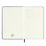 Kalendarz tygodniowy MOLESKINE 2024/25, 18M, P, twarda oprawa, 9x14cm, sapphire blue