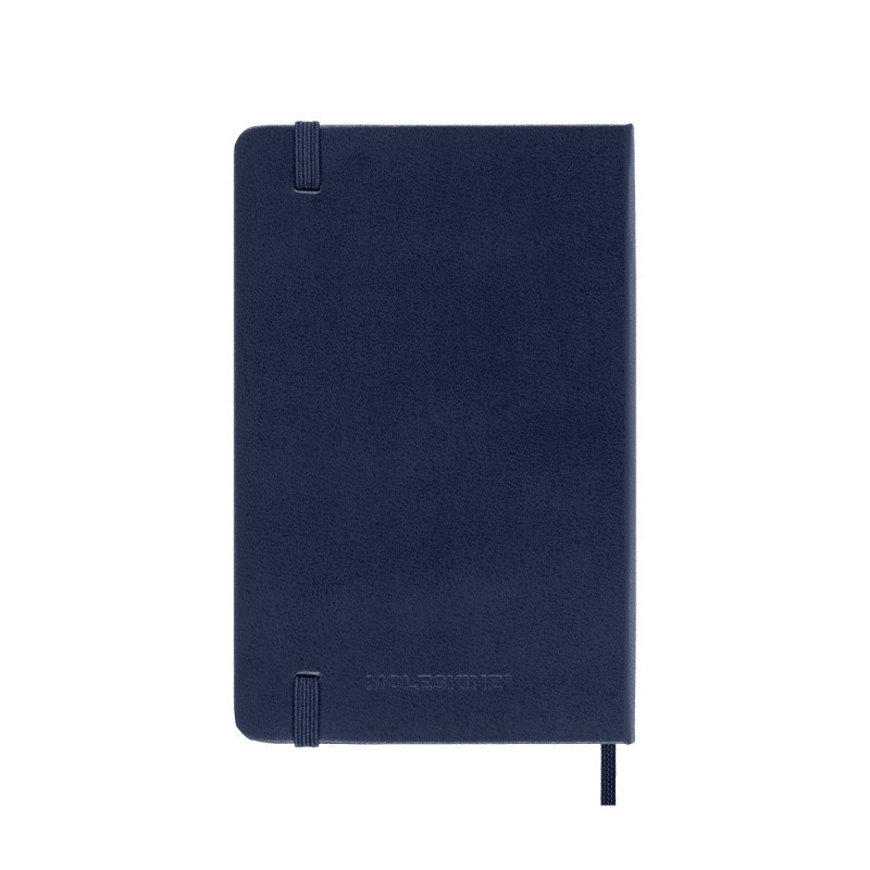 Kalendarz tygodniowy MOLESKINE 2024/25, 18M, P, twarda oprawa, 9x14cm, sapphire blue