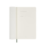 Kalendarz tygodniowy MOLESKINE 2025, 12M, L, miękka oprawa, 13x21cm, myrtle green