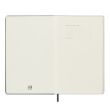 Kalendarz tygodniowy MOLESKINE 2025, 12M, L, twarda oprawa, 13x21cm, sapphire blue