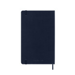 Kalendarz tygodniowy MOLESKINE 2025, 12M, L, twarda oprawa, 13x21cm, sapphire blue