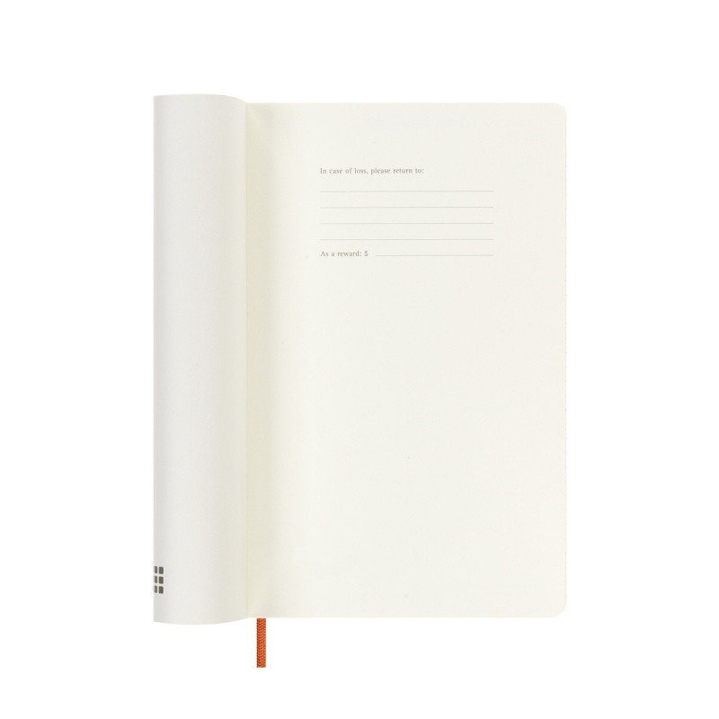 Kalendarz tygodniowy MOLESKINE 2025, L, synt. skóra węża, edycja limitowana, 13x21cm, w pudełku, pomarańczowy