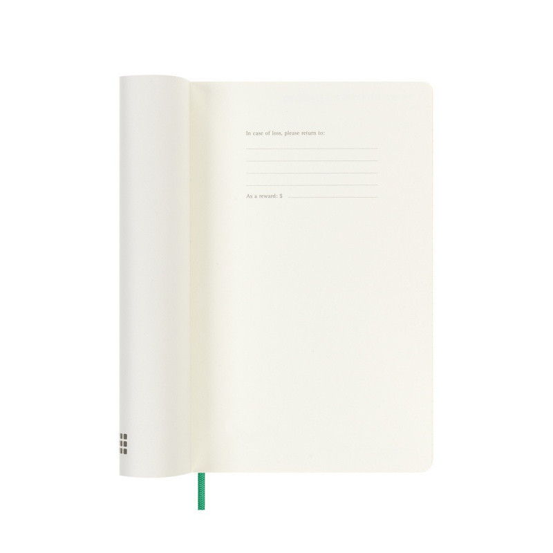 Kalendarz tygodniowy MOLESKINE 2025, L, synt. skóra węża, edycja limitowana, 13x21cm, w pudełku, zielony