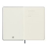 Kalendarz tygodniowy MOLESKINE 2025, 12M, L, twarda oprawa, 13x21cm, czarny