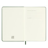 Kalendarz tygodniowy MOLESKINE 2025, 12M, P, twarda oprawa, 9x14cm, myrtle green