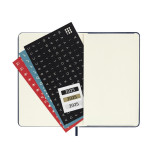 Kalendarz tygodniowy MOLESKINE 2025, 12M, P, twarda oprawa, 9x14cm, sapphire blue