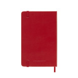 Kalendarz tygodniowy MOLESKINE 2025, 12M, P, twarda oprawa, 9x14cm, scarlet red