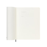 Kalendarz tygodniowy MOLESKINE 2025, 12M, XL, miękka oprawa, 19x25cm, czarny