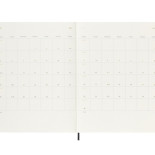 Kalendarz tygodniowy MOLESKINE 2025, 12M, XL, miękka oprawa, 19x25cm, czarny