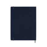 Kalendarz tygodniowy MOLESKINE 2025, 12M, XL, twarda oprawa, 19x25cm, sapphire blue