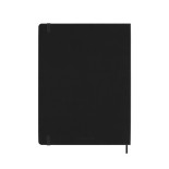 Kalendarz tygodniowy MOLESKINE 2025, 12M, XL, twarda oprawa, 19x25cm, czarny