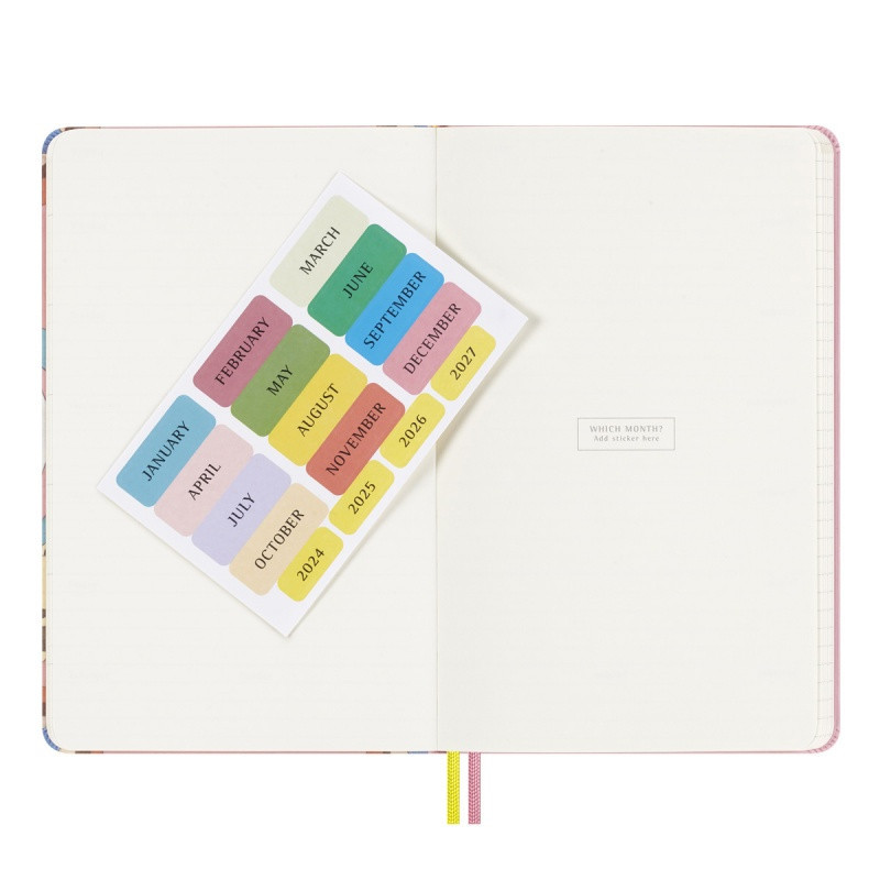 Kalendarz tygodniowy MOLESKINE bez dat, L, Sakura, edycja limitowana, 13x21cm
