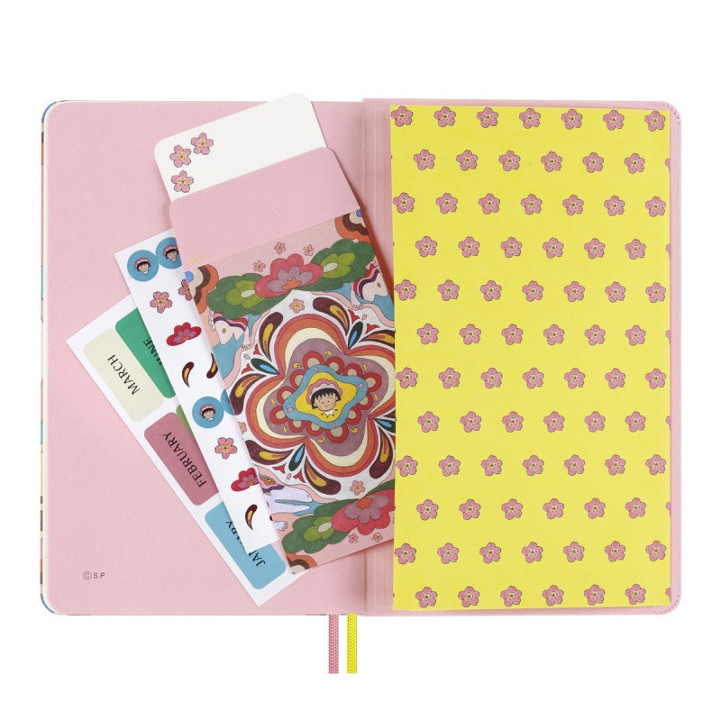 Kalendarz tygodniowy MOLESKINE bez dat, L, Sakura, edycja limitowana, 13x21cm