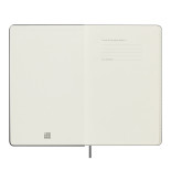 Kalendarz tygodniowy MOLESKINE bez dat, L, twarda oprawa, 13x21cm, czarny