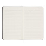 Kalendarz tygodniowy MOLESKINE bez dat, L, twarda oprawa, 13x21cm, czarny